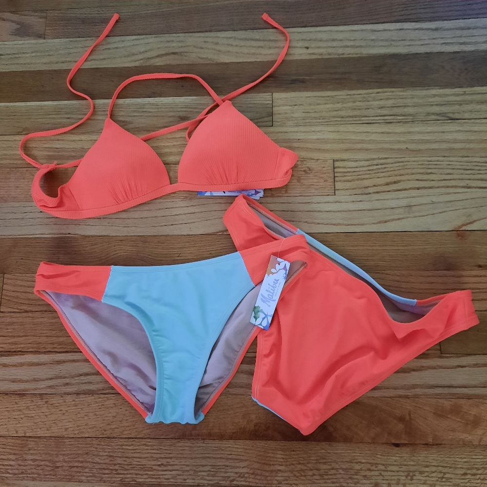 💲Malibu Dream Girl Hipster Bikini Bottom 1 Pc